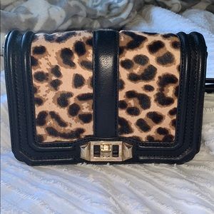 Rebecca Minkoff small love cheetah crossbody